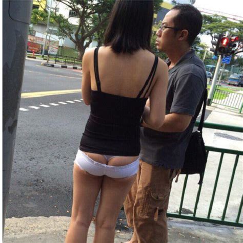when girls proved shorts are too short to handle them