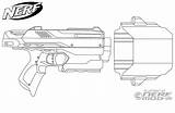 Nerf Coloringonly sketch template