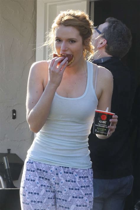 bella thorne on the set of perfect high in victoria gotceleb