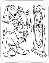 Coloring Pages Ducktales Scrooge Mcduck Mirror Front Disneyclips Dewey Huey Louie Dressing Funstuff sketch template