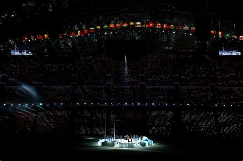 Sochi Olympics Opening Ceremony Photos Set The Tone For Dramatic