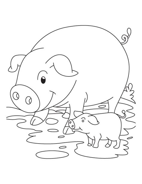 pig  piglet coloring page   pig  piglet coloring