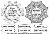 Doily Cards Set sketch template