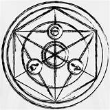 Transmutation Alchemist sketch template