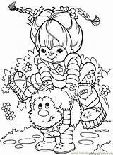 Coloring Rainbow Pages Brite Bright Kids Color Printable Cartoons Colouring Sheets Cartoon Disney 80s Adult Cute Twink Characters Books Girls sketch template