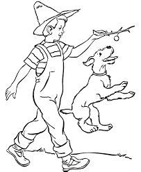 image result   boy   dog drawing dog coloring page