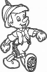 Pinocchio Jiminy sketch template