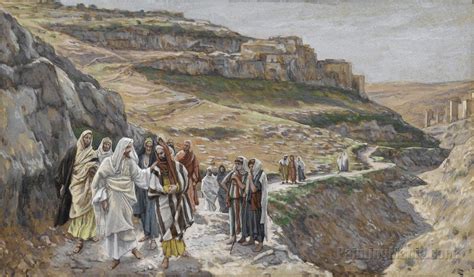 jesus discourses   disciples james tissot paintings