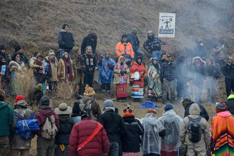 Officials To Close Standing Rock Protest Campsite The New York Times