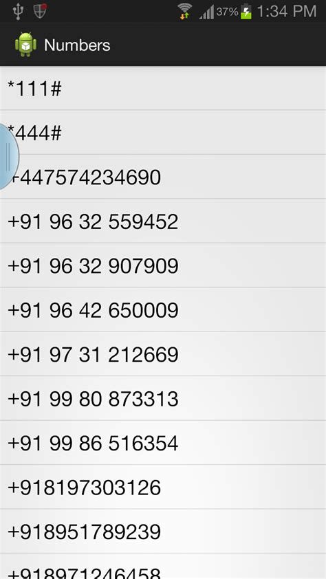 android contact phone number list stack overflow