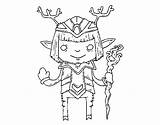 Satyr Coloring Coloringcrew sketch template