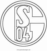 Schalke Malvorlage Ausmalen sketch template
