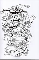Doodle Rosanes Kerby Malvorlagen Garabatos Ausmalen sketch template