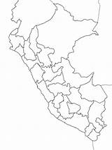 Mapa Peru Colorear Mudo Politico Regiones Perú Naturales Mapas Mudos Cerebriti Pintarcolorear sketch template