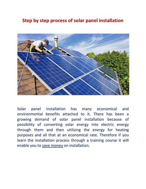 step  step process  solar panel installation  solar california issuu
