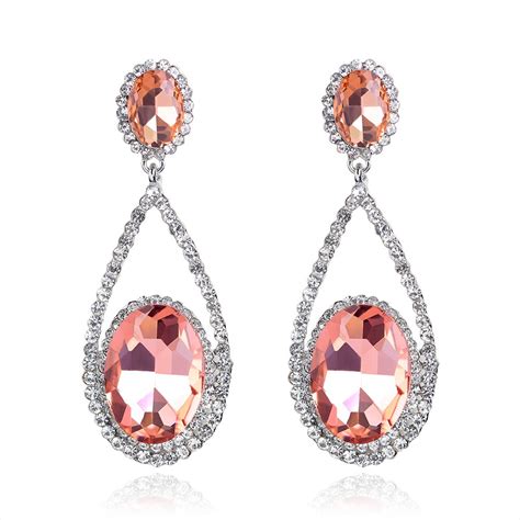 2017 Rhinestone Earrings With Stone For Party Fashion Women Earring