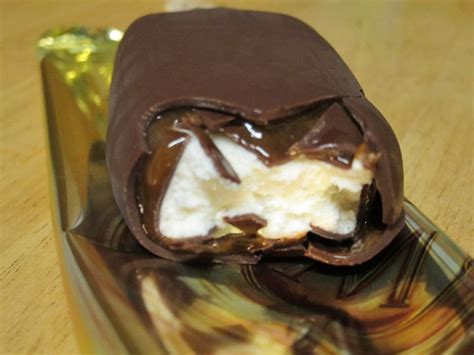 review magnum double caramel ice cream bar brand eating