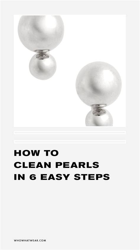 clean pearls   super easy steps   clean pearls