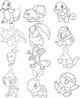 Pokemon Coloring Pages Starter Printable Kanto Colouring Tart Pop Choose Getcolorings Print Board Color Getdrawings sketch template