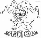 Mardi Gras Coloring Sheets Pages Kids Printable Print Mask Color Crown Jester Template Gra Happy King Pageant Cool2bkids Getcolorings Worksheets sketch template
