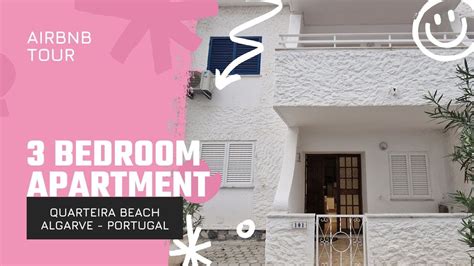 bedroom airbnb apartment  quarteira beach algarve portugal youtube