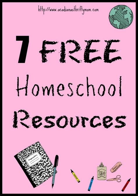 homeschool resources acadianas thrifty mom