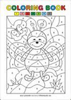 printable coloring pages color  numbers  printable