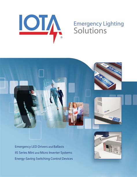 iota emergency lighting solutions page  archibald meek