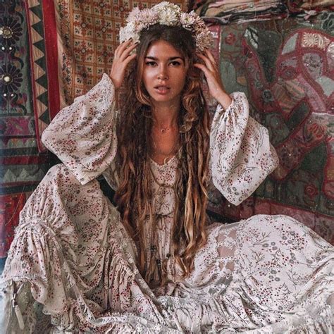 boho chic in 2020 beautiful dresses hippie girl boho