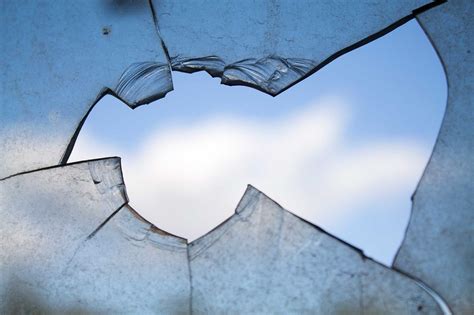 what you should do with a broken glass window