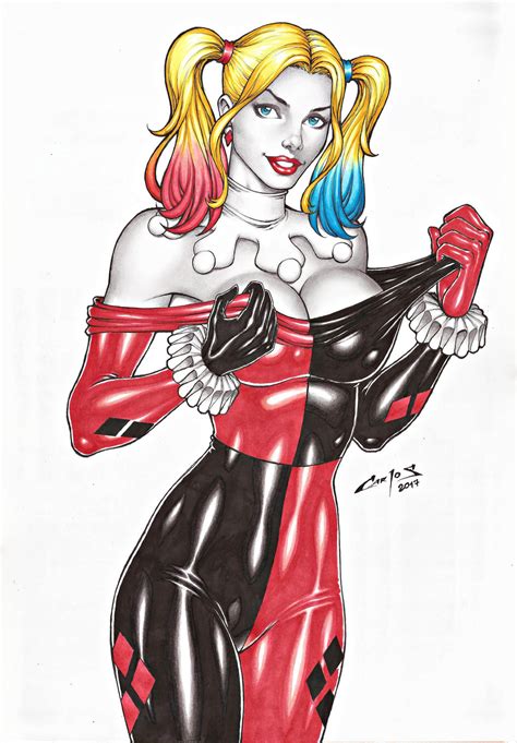 Harley Quinn By Carlosbragaart80 On Deviantart