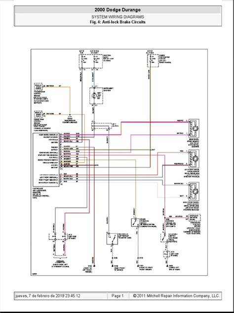 dodge durango radio wiring diagram radio wiring diagram
