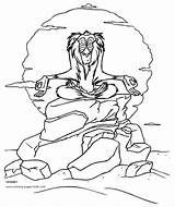 Coloring Pages Zazu Getcolorings Lion King sketch template