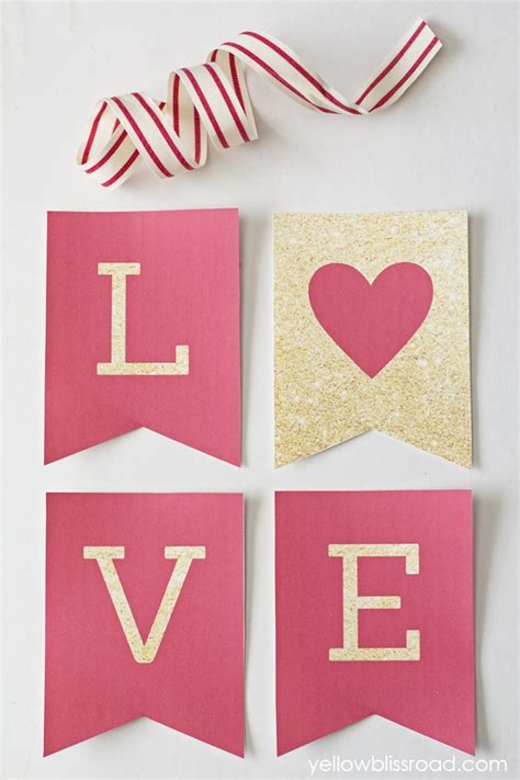 free printable valentine decorations printable templates