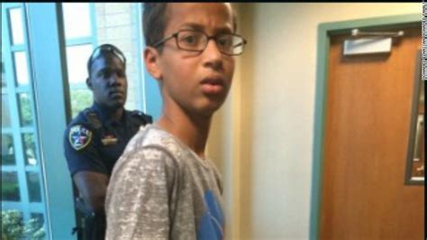 teen ahmed mohamed brings clock to school gets arrested cnn