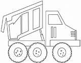 Garbage Muldenkipper Ausmalbild Dump 101coloring Cool2bkids Transport Benne sketch template