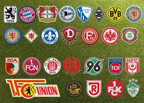 bundesliga    football team logos digital files etsy