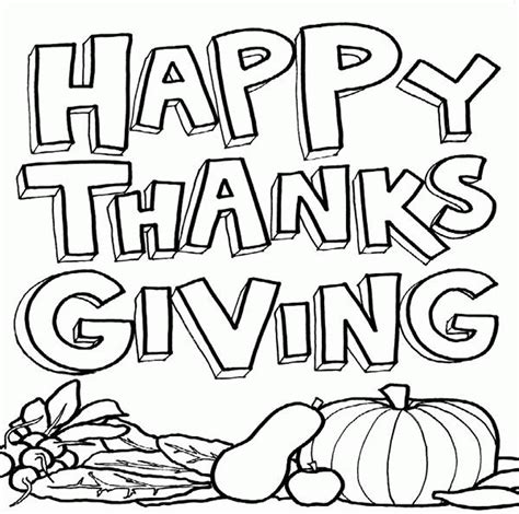 thanksgiving coloring pages  kids coloring pages