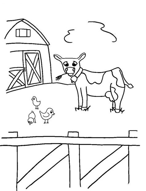 farm coloring pages  kids  worksheets