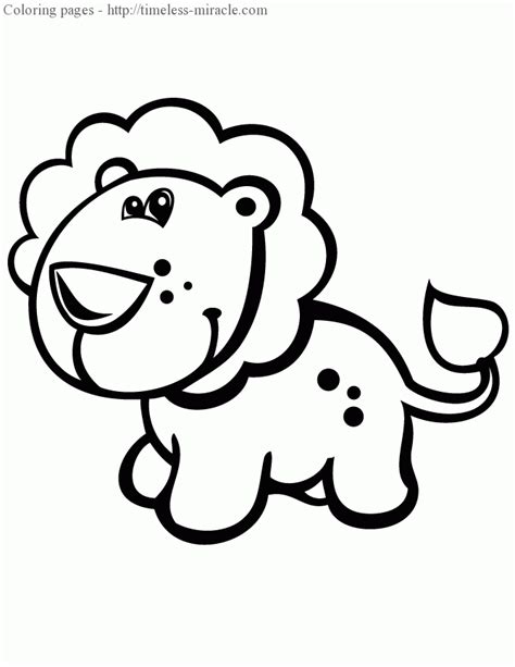 baby lion coloring pages timeless miraclecom
