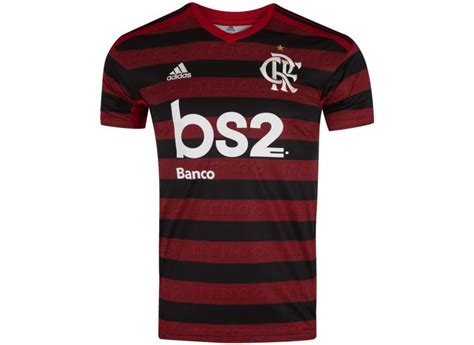 Camisa Torcedor Flamengo I 2019 20 Ad Com O Melhor Preço é
