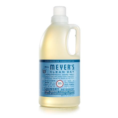 Mrs Meyers Clean Day Liquid Laundry Detergent 64 Oz Rain Water