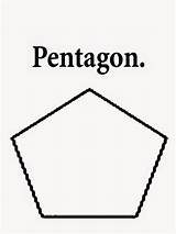 Pentagon Hexagon sketch template