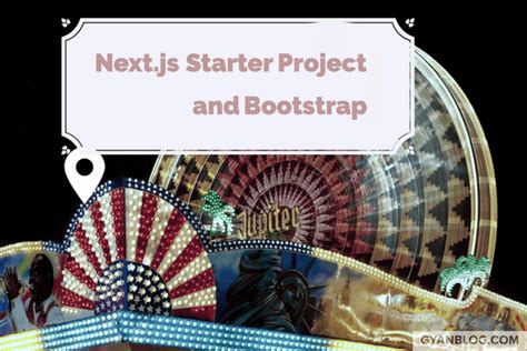 nextjs bootstrap starter nice template navbar header   pages