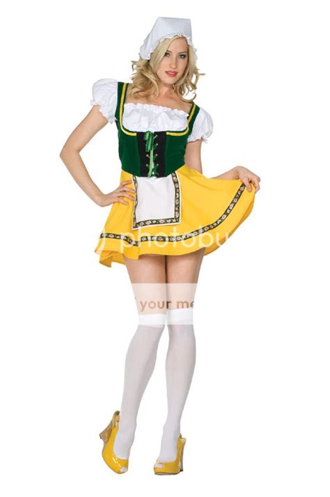 sexy german import beer garden girl oktoberfest costume dress adult