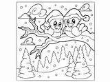 Hiver sketch template