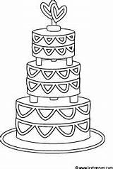 Wedding Coloring Cake Pages Cakes Fancy Leehansen Kids Printable Book Cupcake Activity Sheets Tiered Colouring Choose Board Template Kid sketch template