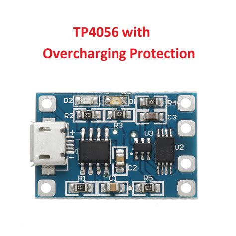 tp micro usb  lithium battery charging board