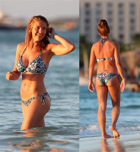 Omg Ladies Gemma Atkinson Bikini Candids On Beach In Aruba August 22