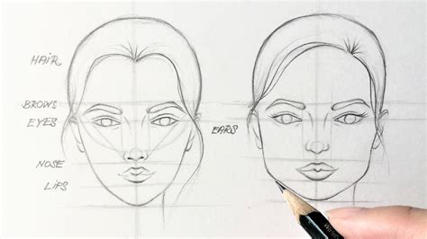 draw faces easy tutorial paintingsuppliesstorecom